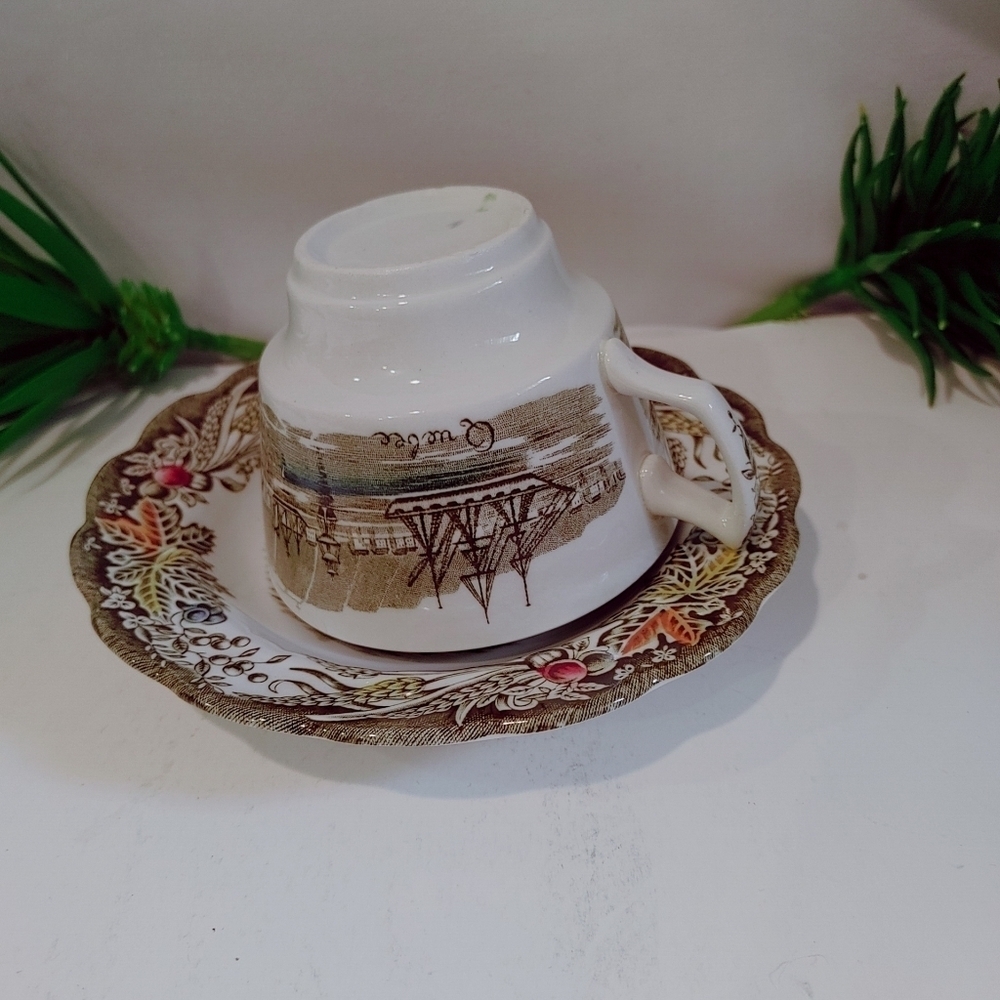 Ridgway England HERITAGE Scenes of Canada tea set - Picture 3 of 10